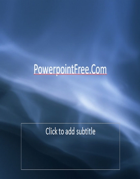 free powerpoint Dark Cloud Sky